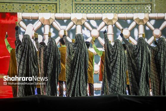 گزارش تصویری | نمایش آئینی «آسمان هشتم»