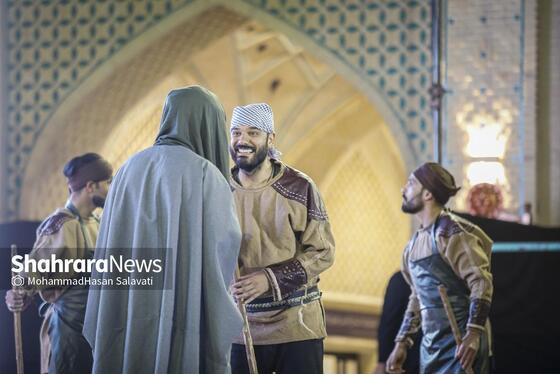 گزارش تصویری | نمایش آئینی «آسمان هشتم»