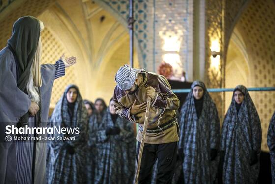 گزارش تصویری | نمایش آئینی «آسمان هشتم»