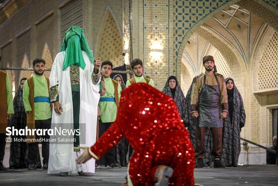 گزارش تصویری | نمایش آئینی «آسمان هشتم»