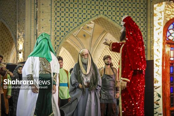 گزارش تصویری | نمایش آئینی «آسمان هشتم»