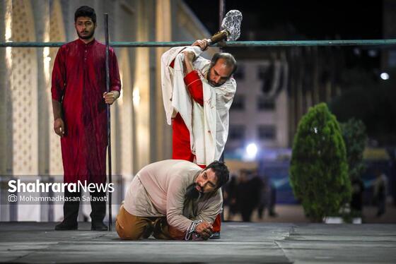 گزارش تصویری | نمایش آئینی «آسمان هشتم»