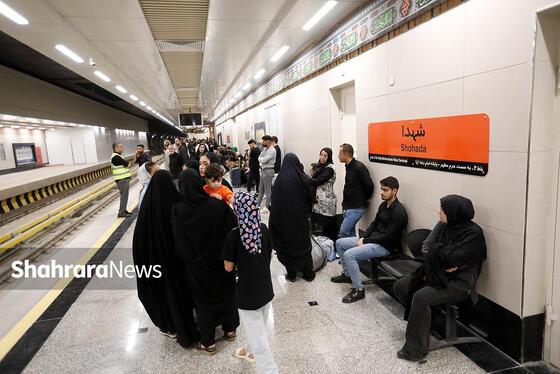 گزارش تصویری | خدمات رسانی اتوبوسرانی و مترو مشهد به زائران و مجاوران در روزهای پایانی ماه صفر