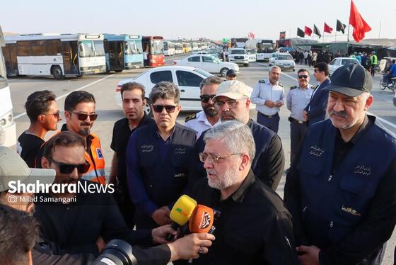 گزارش تصویری | بازدید شهردار مشهد از ارائه خدمات به زائران دهه آخر صفر