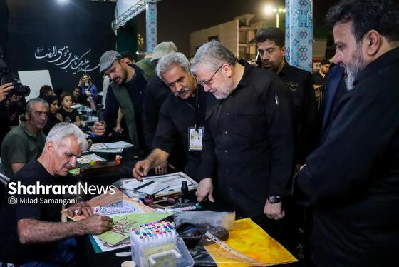 گزارش تصویری | بازدید شهردار مشهد از ارائه خدمات به زائران دهه آخر صفر