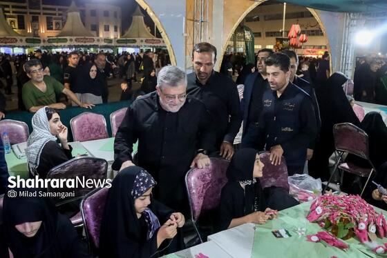 گزارش تصویری | بازدید شهردار مشهد از ارائه خدمات به زائران دهه آخر صفر