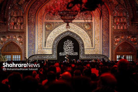 گزارش تصویری | مراسم عزاداری شام شهادت امام حسن مجتبی (ع) و رحلت پیامبر اکرم (ص) در حرم مطهر رضوی