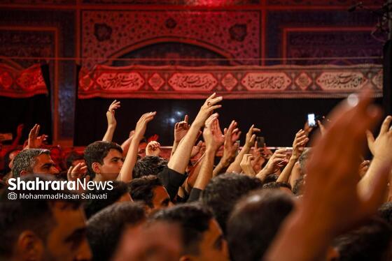 گزارش تصویری | مراسم عزاداری شام شهادت امام حسن مجتبی (ع) و رحلت پیامبر اکرم (ص) در حرم مطهر رضوی