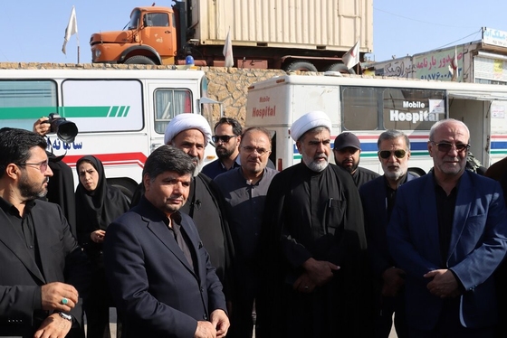 بازدید اعضای فراکسیون شعائر اسلامی مجلس از خدمت رسانی به زائران پیاده امام رضا(ع) + عکس