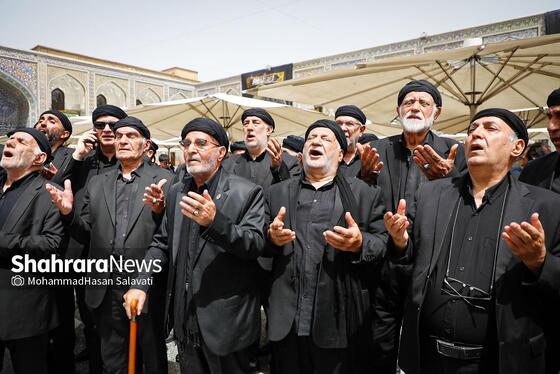 گزارش تصویری | حرم مطهر رضوی در روز شهادت امام رضا (ع)