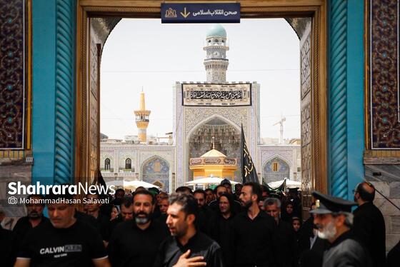 گزارش تصویری | حرم مطهر رضوی در روز شهادت امام رضا (ع)