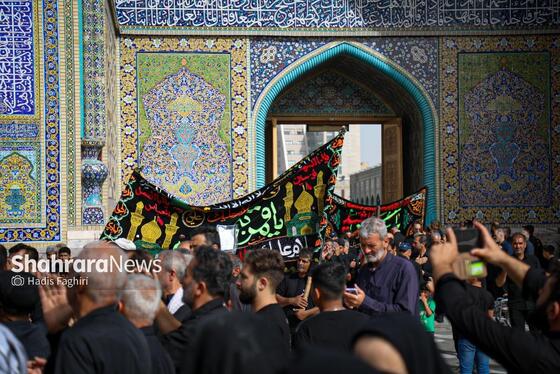گزارش تصویری | شهادت امام رضا (ع) در حرم مطهر رضوی - ۲