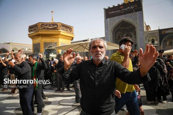گزارش تصویری | شهادت امام رضا (ع) در حرم مطهر رضوی - ۲