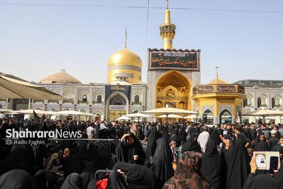 گزارش تصویری | شهادت امام رضا (ع) در حرم مطهر رضوی - ۲