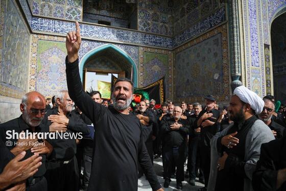 گزارش تصویری | شهادت امام رضا (ع) در حرم مطهر رضوی - ۲