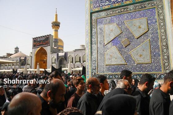 گزارش تصویری | شهادت امام رضا (ع) در حرم مطهر رضوی - ۲