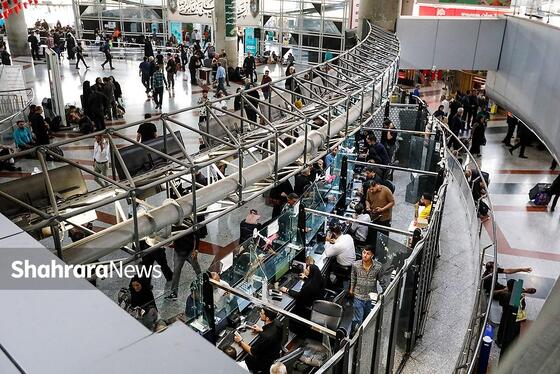 گزارش تصویری | موج بازگشت زائران از مشهد در پایانه مسافربری امام رضا(ع)