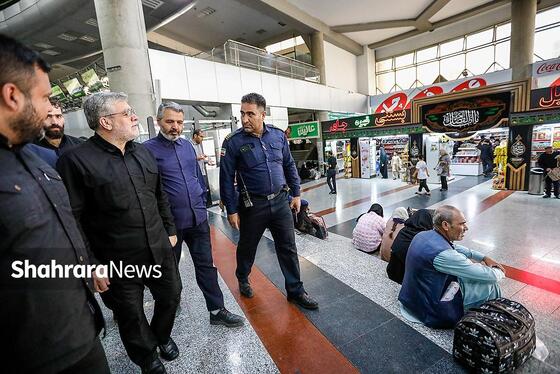 گزارش تصویری | موج بازگشت زائران از مشهد در پایانه مسافربری امام رضا(ع)