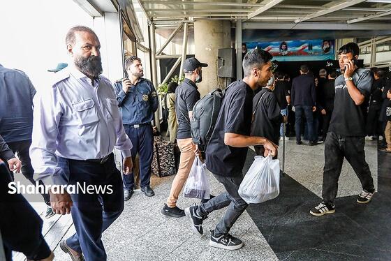 گزارش تصویری | موج بازگشت زائران از مشهد در پایانه مسافربری امام رضا(ع)