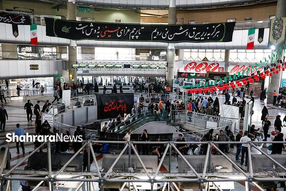 گزارش تصویری | موج بازگشت زائران از مشهد در پایانه مسافربری امام رضا(ع)