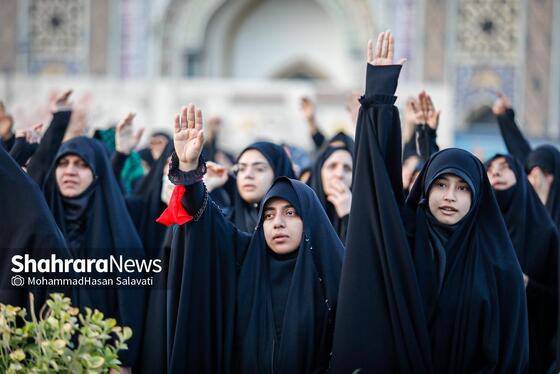 گزارش تصویری | مراسم چهارپایه خوانی شهادت حضرت رضا علیه السلام در حرم مطهر رضوی