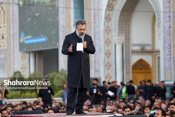 گزارش تصویری | مراسم چهارپایه خوانی شهادت حضرت رضا علیه السلام در حرم مطهر رضوی