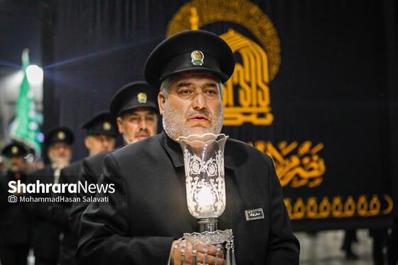 گزارش تصویری | آیین شام غریبان شهادت امام رضا(ع) در حرم رضوی