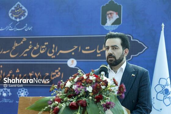 گزارش تصویری | مراسم آغاز عملیات اجرایی تقاطع غیرهم‌سطح سه‌راه فردوسی و ۶ پروژه عمرانی دیگر در مشهد