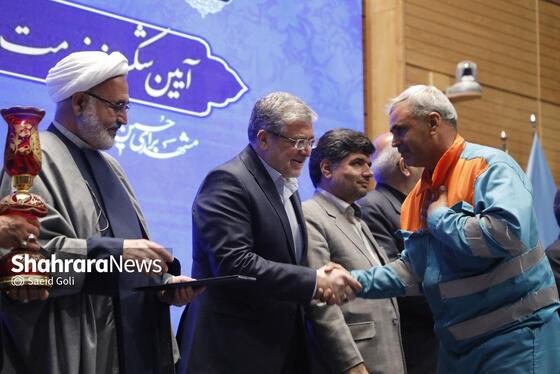 گزارش تصویری | آیین شکرانه خدمت و تقدیر ازدست‌اندرکاران و خدمتگزاران ستاد اربعین و دهه آخر صفر شهرداری مشهد