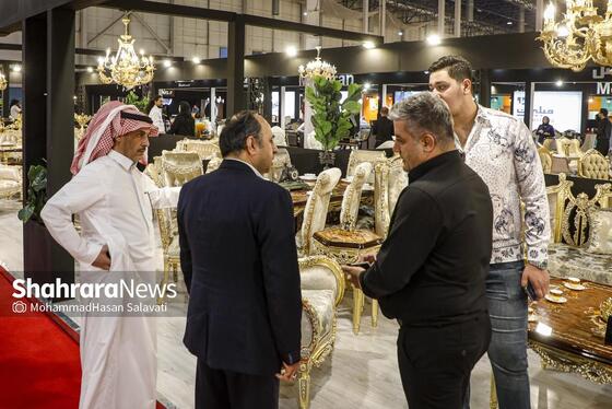 گزارش تصویری | نمایشگاه بین‌المللی مبلمان، لوستر و دکوراسیون داخلی در مشهد