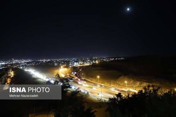 گزارش تصویری | ماه گرفتگی قرن - ایران
