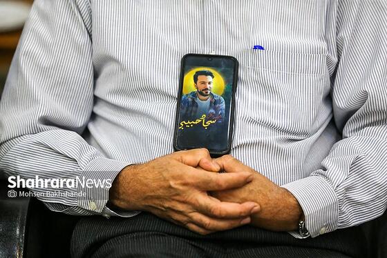 گزارش تصویری | دیدار آیت الله علم الهدی با خانواده شهدای هوافضای سپاه در جنگ ۱۲ روزه