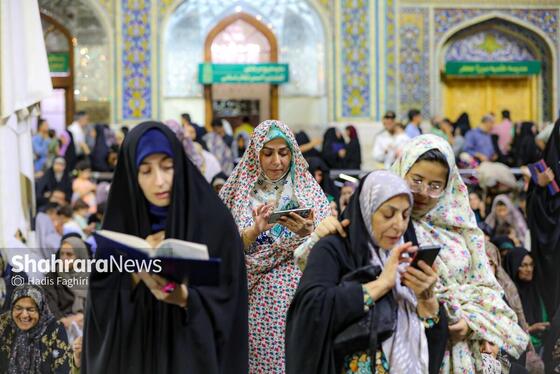 گزارش تصویری | حال و هوای حرم مطهر رضوی در شب میلاد پیامبر اکرم