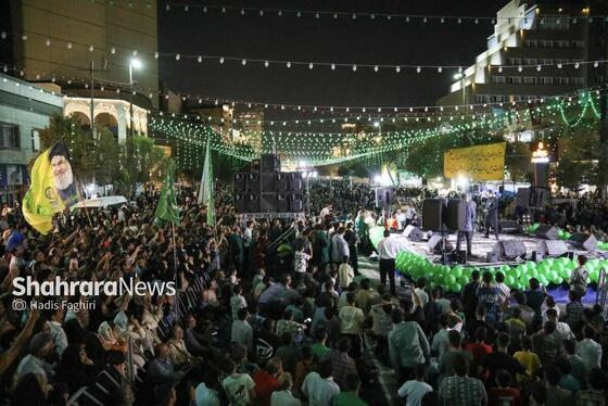 گزارش تصویری | جشن مردمی میلاد پیامبر اعظم (ص) و امام جعفر صادق (ع) در مشهد