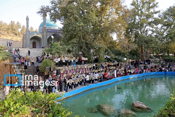 گزارش تصویری | همایش «دف نوازان» بجنورد