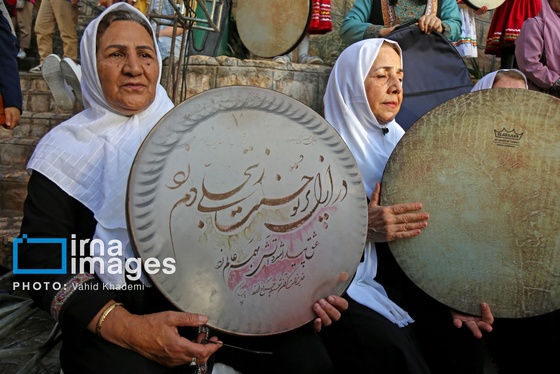 گزارش تصویری | همایش «دف نوازان» بجنورد