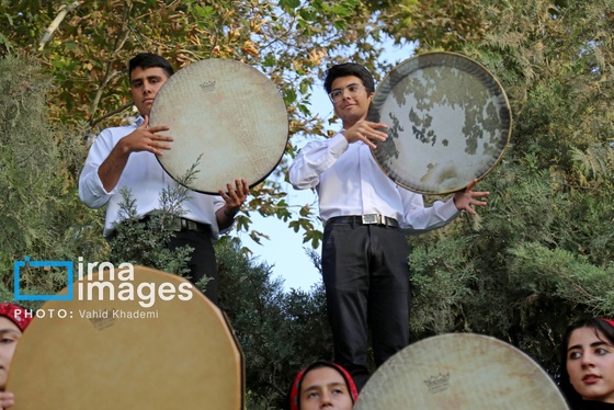 گزارش تصویری | همایش «دف نوازان» بجنورد