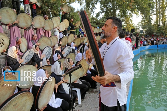گزارش تصویری | همایش «دف نوازان» بجنورد