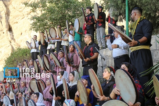 گزارش تصویری | همایش «دف نوازان» بجنورد