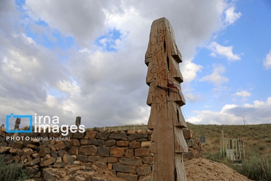 گزارش تصویری | قبرستان چوبی «باغلق»