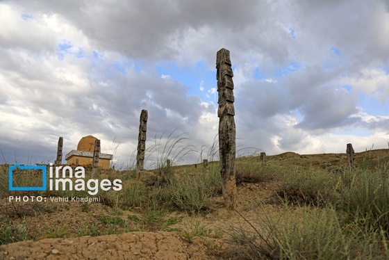 گزارش تصویری | قبرستان چوبی «باغلق»
