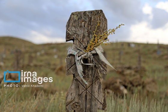 گزارش تصویری | قبرستان چوبی «باغلق»