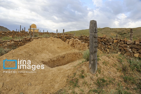 گزارش تصویری | قبرستان چوبی «باغلق»