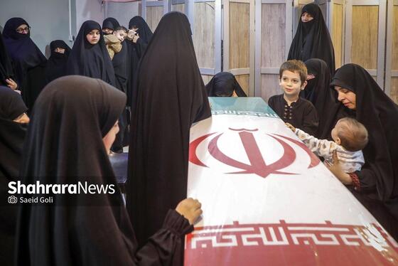 گزارش تصویری | مراسم تشییع پیکر آتش‌نشان فداکار «شهید رضا فخریان» در مشهد