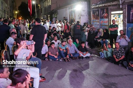 گزارش تصویری | تماشای مسابقه فینال کشتی احمد جوان در مشهد
