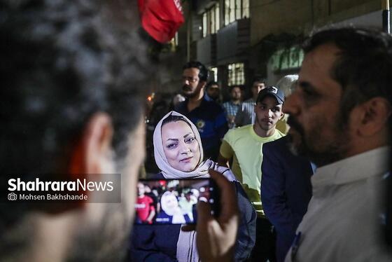گزارش تصویری | تماشای مسابقه فینال کشتی احمد جوان در مشهد