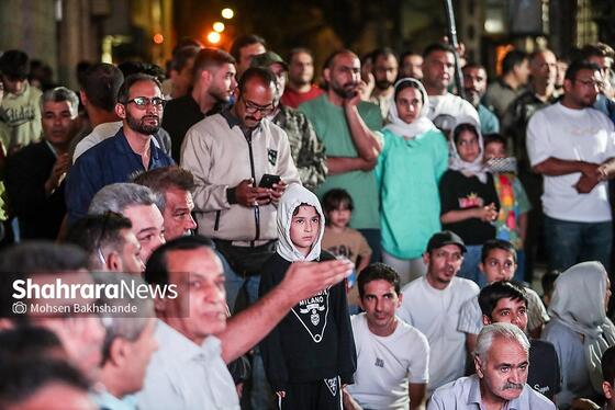 گزارش تصویری | تماشای مسابقه فینال کشتی احمد جوان در مشهد