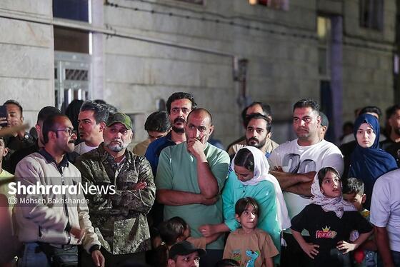 گزارش تصویری | تماشای مسابقه فینال کشتی احمد جوان در مشهد