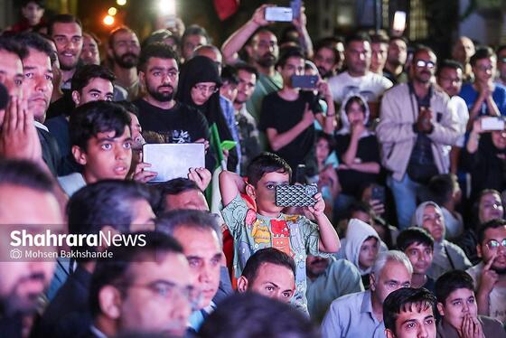 گزارش تصویری | تماشای مسابقه فینال کشتی احمد جوان در مشهد