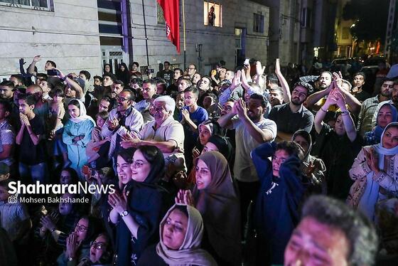 گزارش تصویری | تماشای مسابقه فینال کشتی احمد جوان در مشهد
